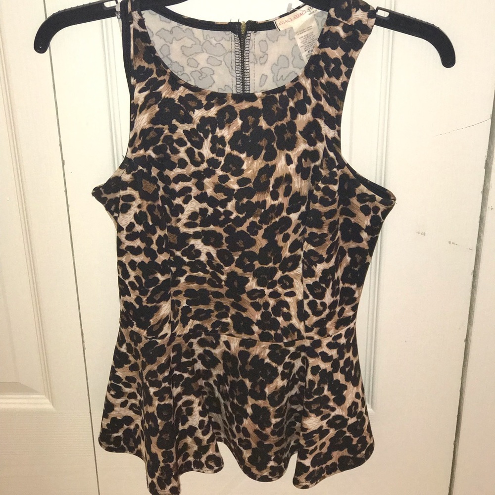 Women’s Leopard Print Blouse